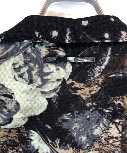 Jean Paul Gaultier homme（ジャンポールゴルチェオム）Jean Paul GAULTIER HOMME (ジャンポールゴルチェオム) 総柄シャツ ブラック サイズ:48の古着・服飾アイテム