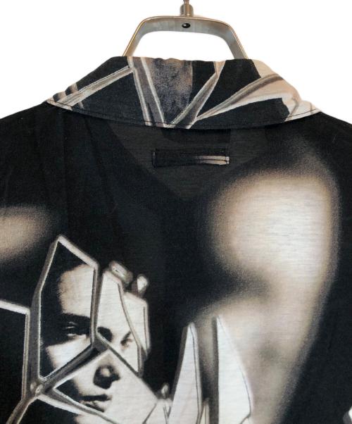 Jean Paul GAULTIER（ジャンポールゴルチェ）Jean Paul GAULTIER (ジャンポールゴルチェ) 総柄シャツ ブラック サイズ:48の古着・服飾アイテム
