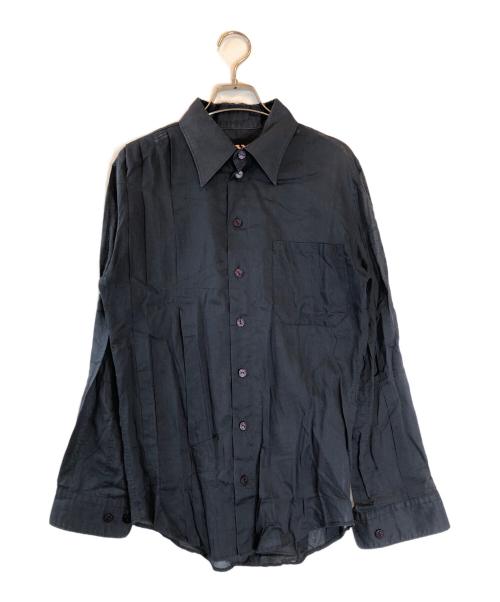 Jean Paul GAULTIER（ジャンポールゴルチェ）Jean Paul GAULTIER (ジャンポールゴルチェ) 切替シャツ ネイビー サイズ:無しの古着・服飾アイテム