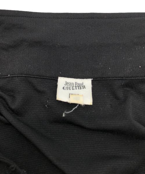 Jean Paul Gaultier homme（ジャンポールゴルチェオム）Jean Paul Gaultier homme (ジャンポールゴルチェオム) デザインシャツ ブラック サイズ:48の古着・服飾アイテム