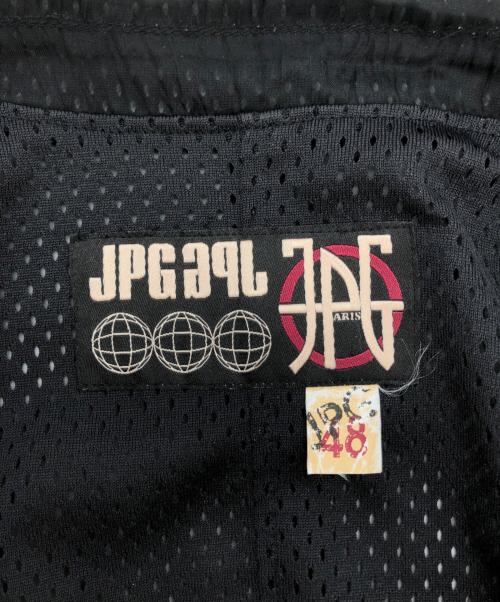 Jean Paul GAULTIER（ジャンポールゴルチェ）Jean Paul GAULTIER (ジャンポールゴルチェ) シアーメッシュドッキングジャケット ブラック サイズ:48の古着・服飾アイテム