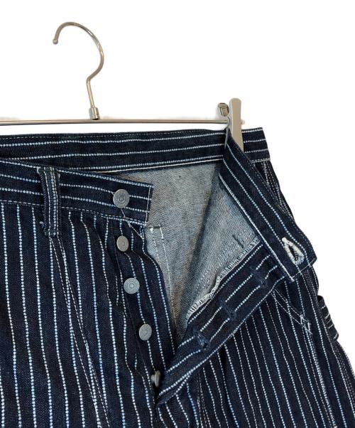 THE FLAT HEAD（ザ・フラットヘッド）THE FLAT HEAD (ザ・フラットヘッド) 10oz ウォバッシュデニム ダブルニーペインターパンツ インディゴ サイズ:Mの古着・服飾アイテム