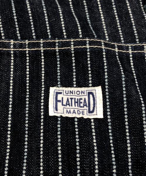 THE FLAT HEAD（ザ・フラットヘッド）THE FLAT HEAD (ザ・フラットヘッド) 10oz ウォバッシュデニム ダブルニーペインターパンツ インディゴ サイズ:Mの古着・服飾アイテム