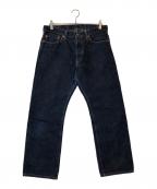 MOMOTARO JEANS桃太郎ジーンズ）の古着「15周年記念ジーンズ ブロークンデニム」｜インディゴ