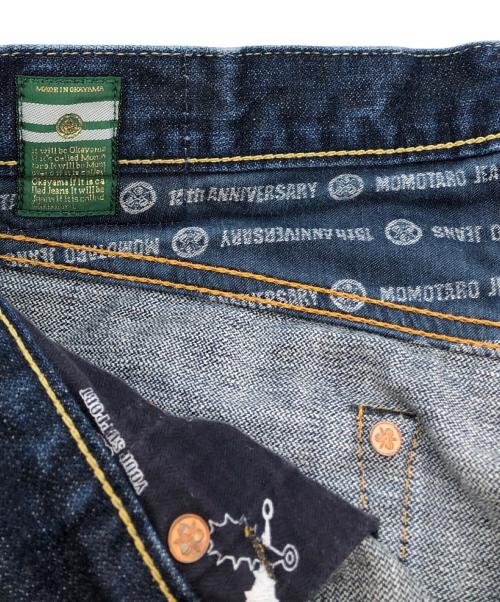 MOMOTARO JEANS（桃太郎ジーンズ）MOMOTARO JEANS (桃太郎ジーンズ) 15周年記念ジーンズ ブロークンデニム インディゴ サイズ:W34の古着・服飾アイテム