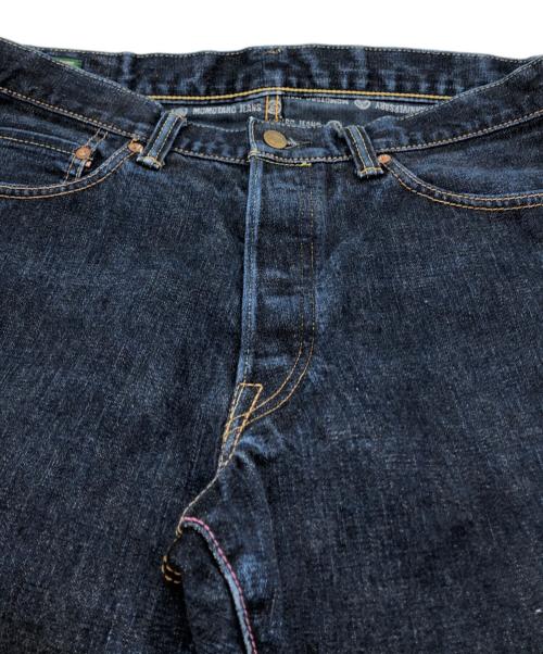 MOMOTARO JEANS（桃太郎ジーンズ）MOMOTARO JEANS (桃太郎ジーンズ) 15周年記念ジーンズ ブロークンデニム インディゴ サイズ:W34の古着・服飾アイテム