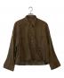 Plage（プラージュ）の古着「RAMIE LYOCELL CROPPED シャツ 2」｜ブラウン