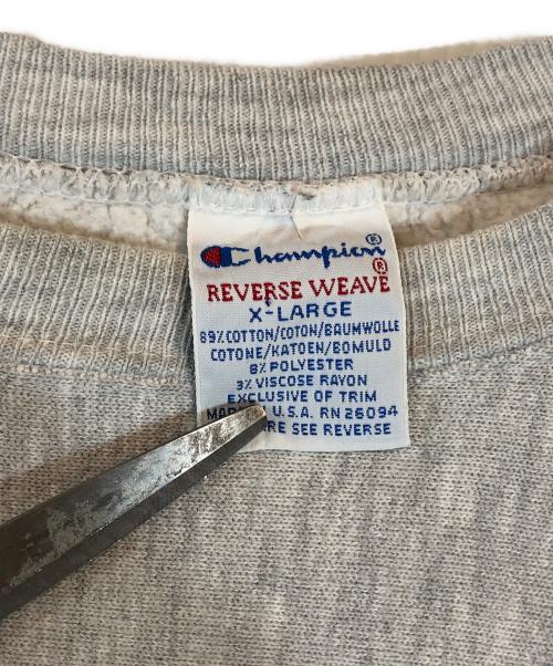 Champion（チャンピオン）Champion (チャンピオン) カレッジスウェット グレー サイズ:XLの古着・服飾アイテム