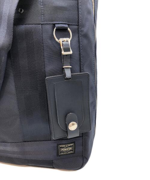 PORTER（ポーター）PORTER (ポーター) HEAT 2WAYトートバッグ ネイビーの古着・服飾アイテム
