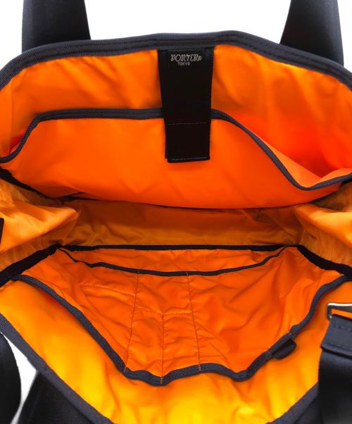 PORTER（ポーター）PORTER (ポーター) HEAT 2WAYトートバッグ ネイビーの古着・服飾アイテム