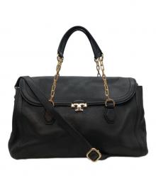 TORY BURCH（トリーバーチ）の古着「チェーンショルダーバッグ」｜ブラック
