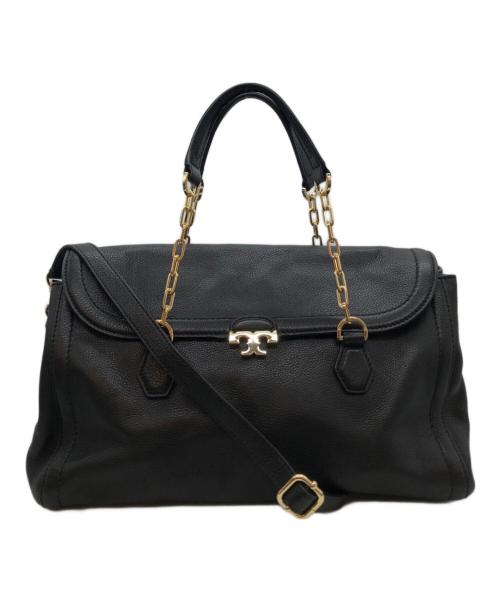 TORY BURCH（トリーバーチ）TORY BURCH (トリーバーチ) チェーンショルダーバッグ ブラックの古着・服飾アイテム