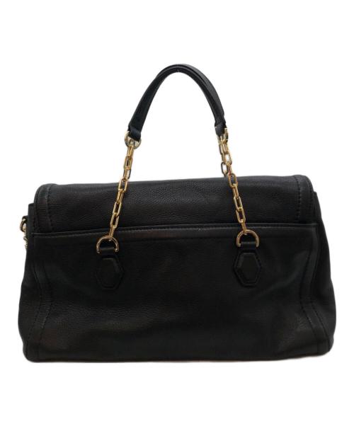 TORY BURCH（トリーバーチ）TORY BURCH (トリーバーチ) チェーンショルダーバッグ ブラックの古着・服飾アイテム