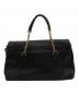 TORY BURCH (トリーバーチ) チェーンショルダーバッグ ブラック：12000円
