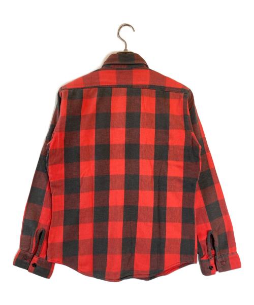 FIVE BROTHER（ファイブブラザー）FIVE BROTHER (ファイブブラザー) チェックシャツ レッド サイズ:Sの古着・服飾アイテム