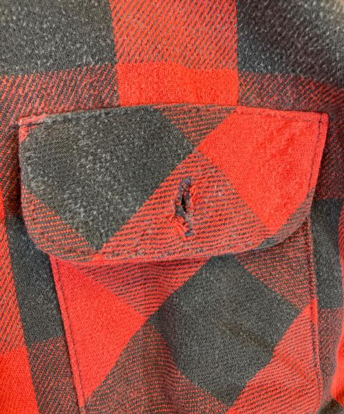 FIVE BROTHER（ファイブブラザー）FIVE BROTHER (ファイブブラザー) チェックシャツ レッド サイズ:Sの古着・服飾アイテム