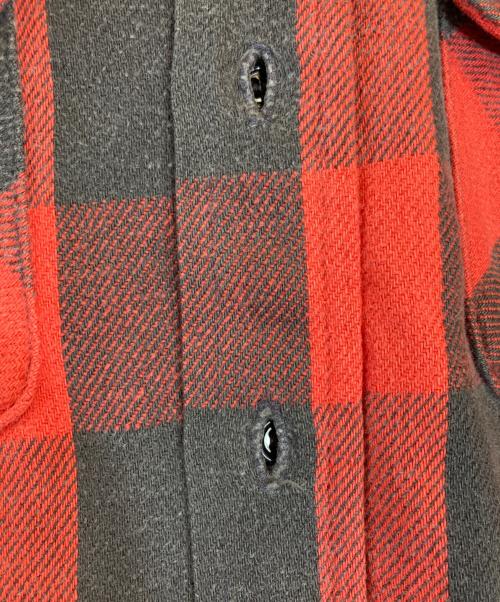 FIVE BROTHER（ファイブブラザー）FIVE BROTHER (ファイブブラザー) チェックシャツ レッド サイズ:Sの古着・服飾アイテム