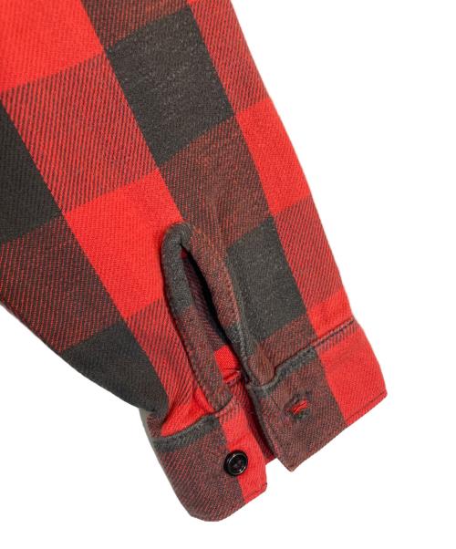 FIVE BROTHER（ファイブブラザー）FIVE BROTHER (ファイブブラザー) チェックシャツ レッド サイズ:Sの古着・服飾アイテム