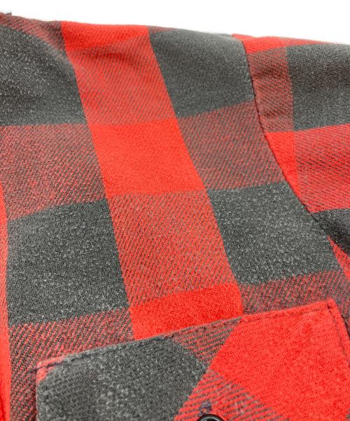 FIVE BROTHER（ファイブブラザー）FIVE BROTHER (ファイブブラザー) チェックシャツ レッド サイズ:Sの古着・服飾アイテム