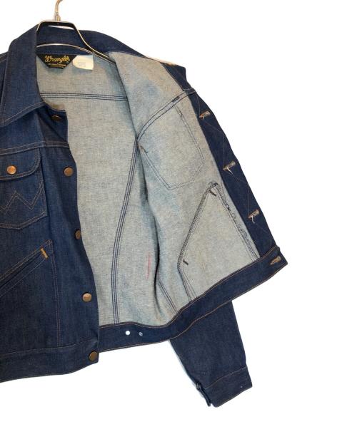 Wrangler（ラングラー）Wrangler (ラングラー) 4ポケット デニムジャケット インディゴ サイズ:38の古着・服飾アイテム