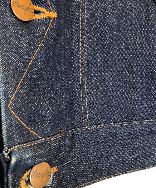 Wrangler（ラングラー）Wrangler (ラングラー) 4ポケット デニムジャケット インディゴ サイズ:38の古着・服飾アイテム