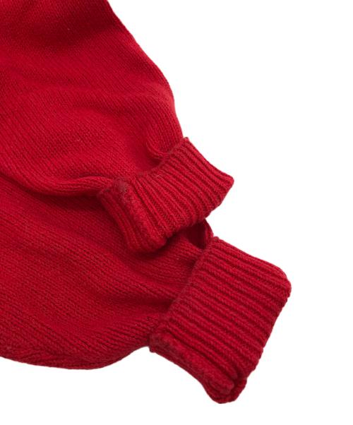 SUPREME（シュプリーム）SUPREME (シュプリーム) CONTRAST LOGO SWEATER レッド サイズ:Mの古着・服飾アイテム