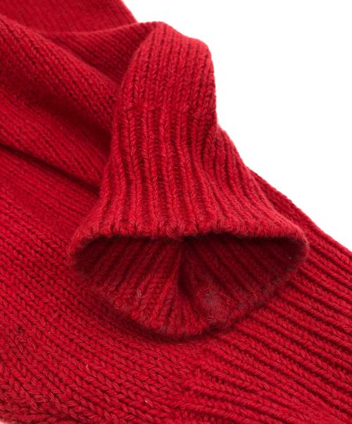 SUPREME（シュプリーム）SUPREME (シュプリーム) CONTRAST LOGO SWEATER レッド サイズ:Mの古着・服飾アイテム