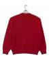 SUPREME (シュプリーム) CONTRAST LOGO SWEATER レッド サイズ:M：15000円