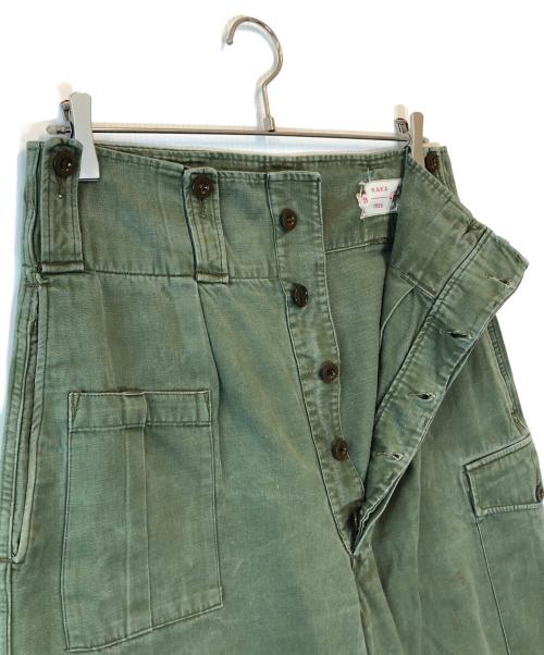 MILITARY（ミリタリー）MILITARY (ミリタリー) ミリタリーパンツ カーキ サイズ:４Fの古着・服飾アイテム
