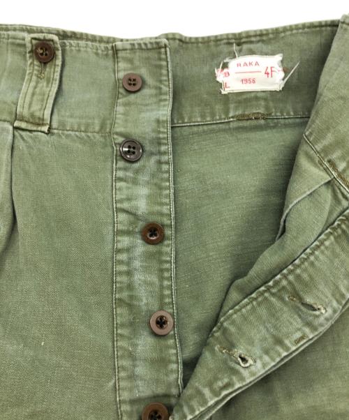 MILITARY（ミリタリー）MILITARY (ミリタリー) ミリタリーパンツ カーキ サイズ:４Fの古着・服飾アイテム