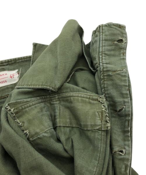 MILITARY（ミリタリー）MILITARY (ミリタリー) ミリタリーパンツ カーキ サイズ:４Fの古着・服飾アイテム