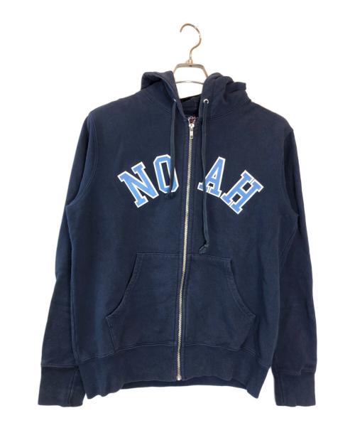 Noah（ノア）Noah (ノア) ロゴジップパーカー ネイビー サイズ:Sの古着・服飾アイテム