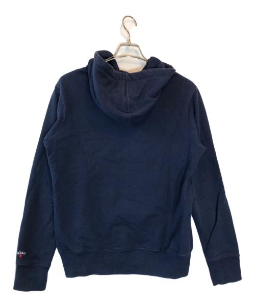 Noah（ノア）Noah (ノア) ロゴジップパーカー ネイビー サイズ:Sの古着・服飾アイテム