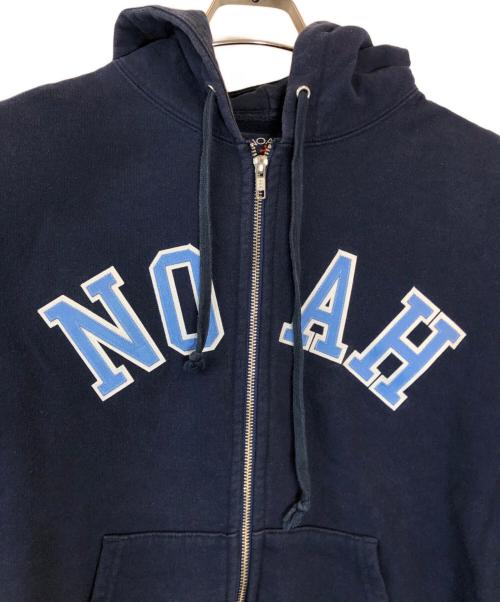 Noah（ノア）Noah (ノア) ロゴジップパーカー ネイビー サイズ:Sの古着・服飾アイテム