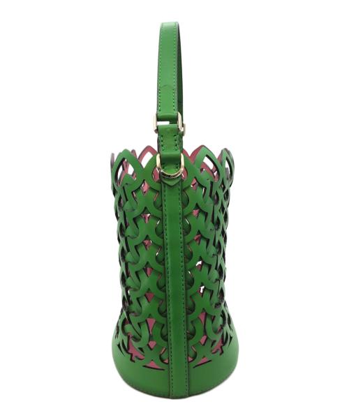 Kate Spade（ケイトスペード）Kate Spade (ケイトスペード) 2WAYバッグ グリーンの古着・服飾アイテム