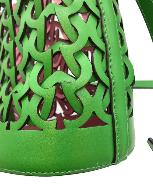 Kate Spade（ケイトスペード）Kate Spade (ケイトスペード) 2WAYバッグ グリーンの古着・服飾アイテム