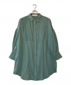 FILMUS13フィルムス トレーズ）の古着「EMILY SHIRT」｜グリーン