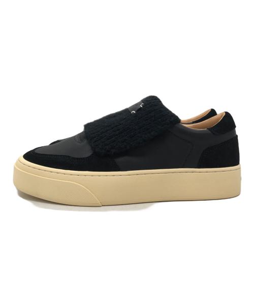 FOOT INDUSTRY（フットインダストリー）FOOT INDUSTRY (フットインダストリー) URBAN SNEAKER KNITTING ブラック サイズ:44の古着・服飾アイテム