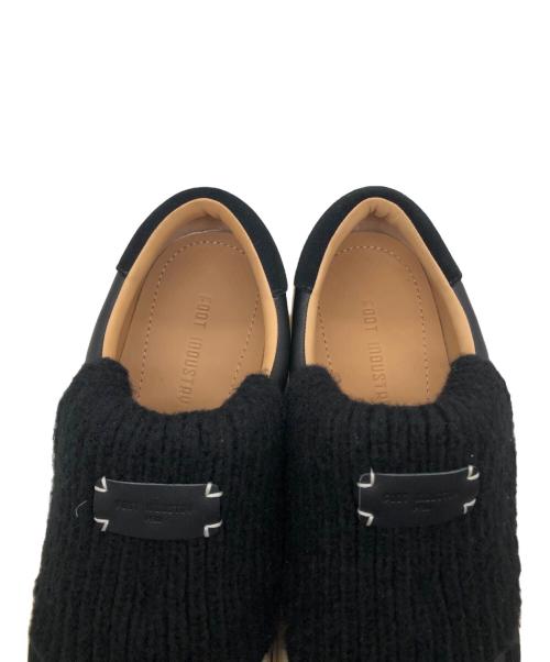 FOOT INDUSTRY（フットインダストリー）FOOT INDUSTRY (フットインダストリー) URBAN SNEAKER KNITTING ブラック サイズ:44の古着・服飾アイテム