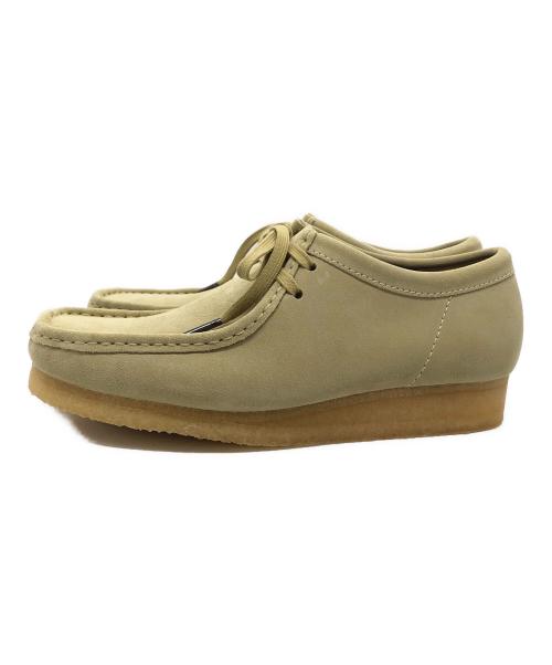 CLARKS（クラークス）CLARKS (クラークス) WALLABEE ベージュ サイズ:UK8G 未使用品の古着・服飾アイテム