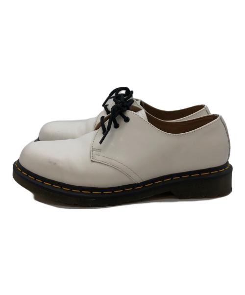 Dr.Martens（ドクターマーチン）Dr.Martens (ドクターマーチン) 3ホールシューズ ホワイト サイズ:UK8の古着・服飾アイテム
