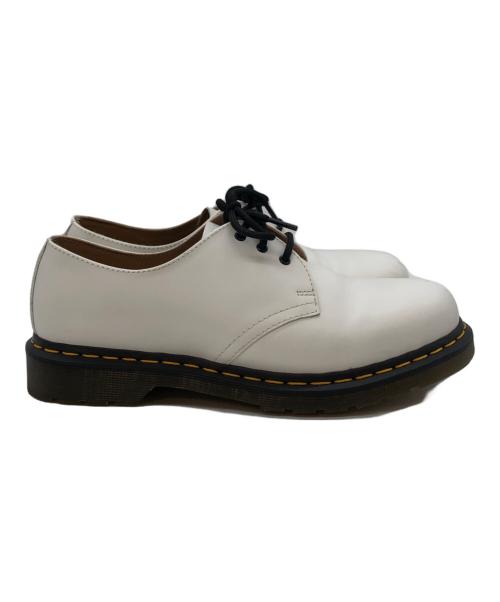 Dr.Martens（ドクターマーチン）Dr.Martens (ドクターマーチン) 3ホールシューズ ホワイト サイズ:UK8の古着・服飾アイテム