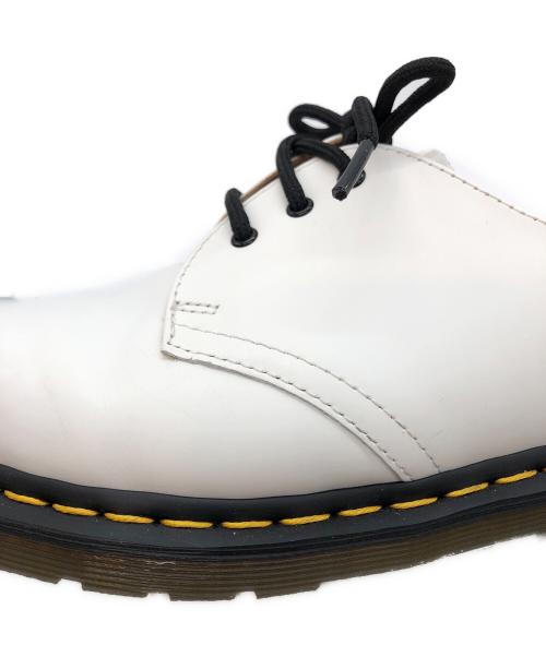 Dr.Martens（ドクターマーチン）Dr.Martens (ドクターマーチン) 3ホールシューズ ホワイト サイズ:UK8の古着・服飾アイテム