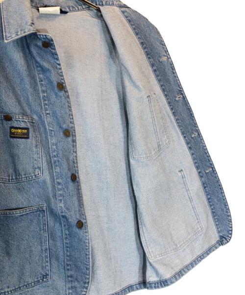 OSH KOSH（オシュコシュ）OSH KOSH (オシュコシュ) デニムカバーオール ブルー サイズ:40の古着・服飾アイテム