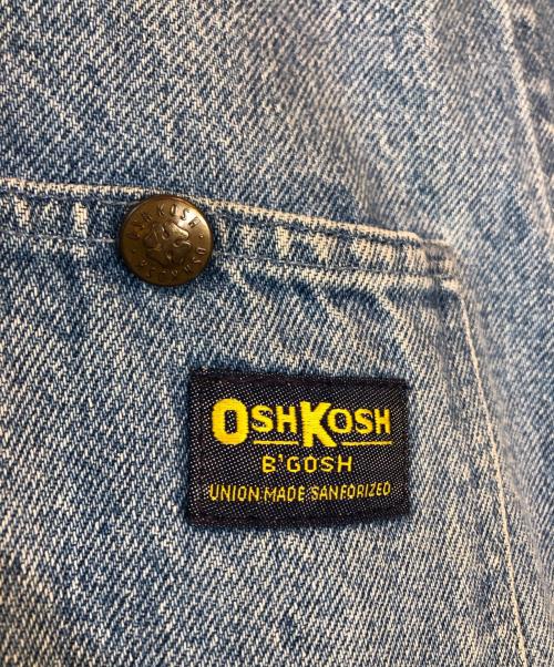 OSH KOSH（オシュコシュ）OSH KOSH (オシュコシュ) デニムカバーオール ブルー サイズ:40の古着・服飾アイテム