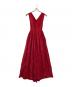 MYLAN（マイラン）の古着「Back-Cross Long Dress」｜レッド