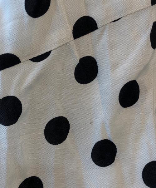 MAISON SPECIAL（メゾンスペシャル）MAISON SPECIAL (メゾンスペシャル) 2WAY Sleeve Dot One-Piece ホワイト サイズ:38の古着・服飾アイテム