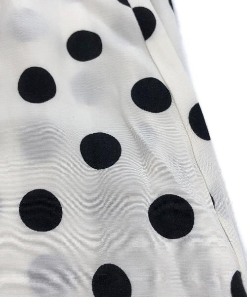 MAISON SPECIAL（メゾンスペシャル）MAISON SPECIAL (メゾンスペシャル) 2WAY Sleeve Dot One-Piece ホワイト サイズ:38の古着・服飾アイテム