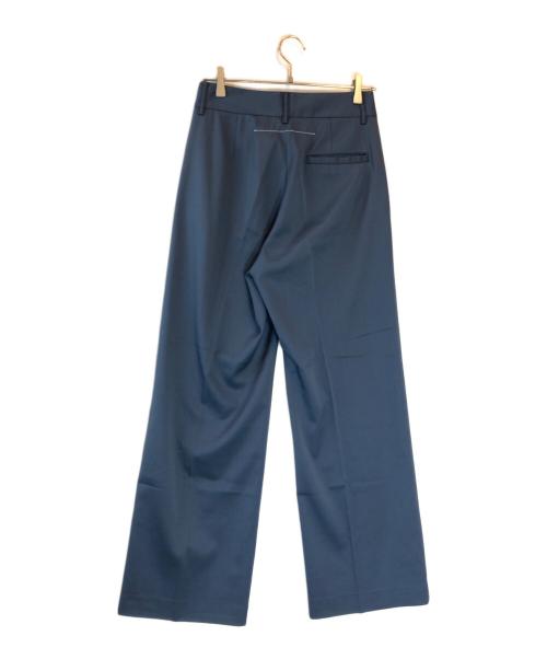 MM6 Maison Margiela（エムエムシックスメゾンマルジェラ）MM6 Maison Margiela (エムエムシックスメゾンマルジェラ) ワイドトラウザーパンツ スカイブルー サイズ:40の古着・服飾アイテム
