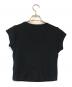 A BATHING APE (アベイシングエイプ) milo crystal stone cropped tee ブラック サイズ:M：18000円
